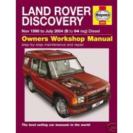 Land Rover værksteds manual for Discovery 2